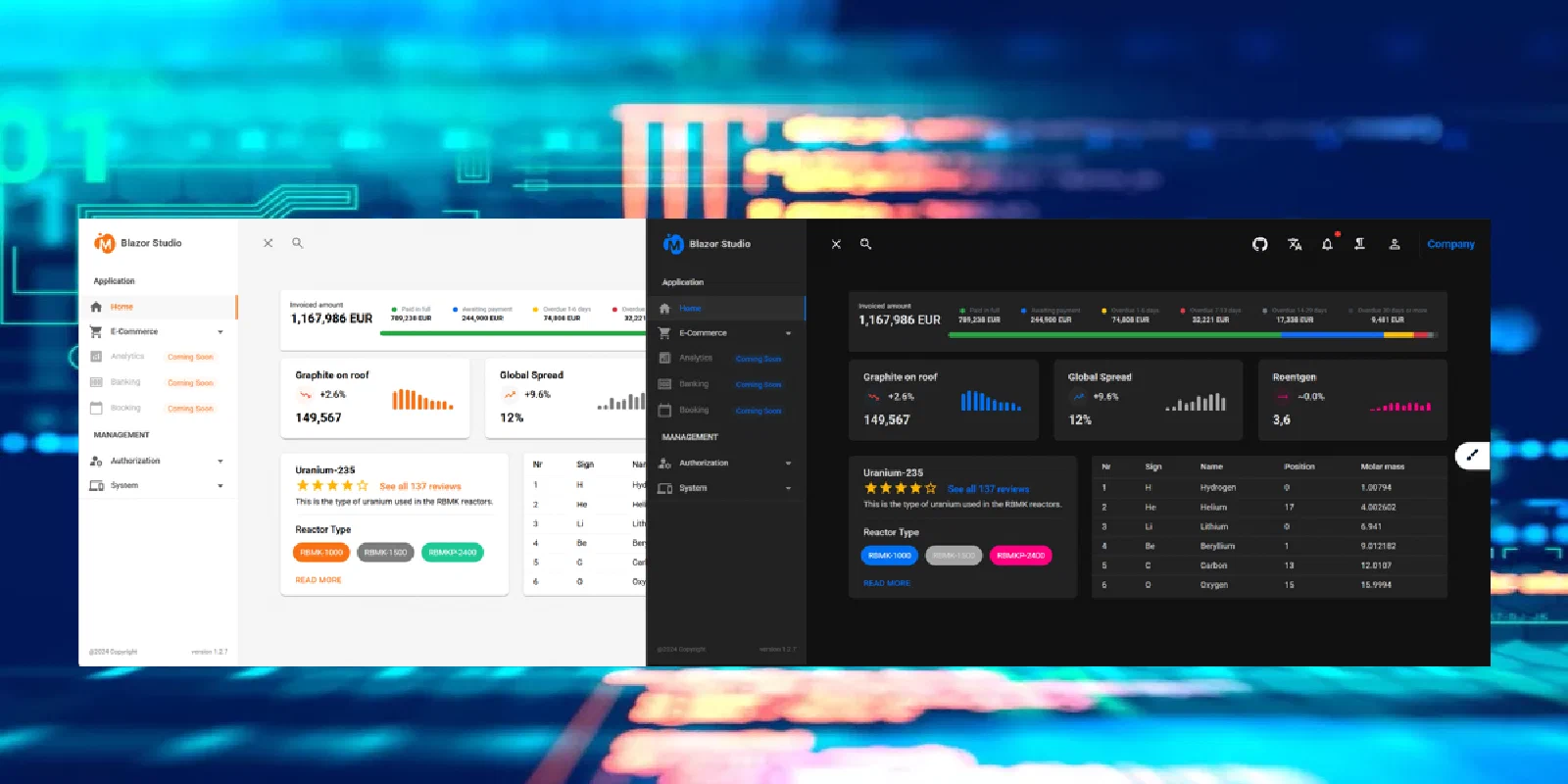 Blazor Server项目模板