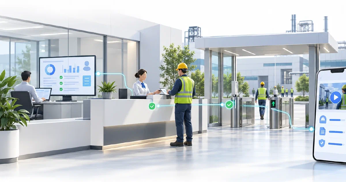 VisitSafe: Connected Visitor Management and Safety Training